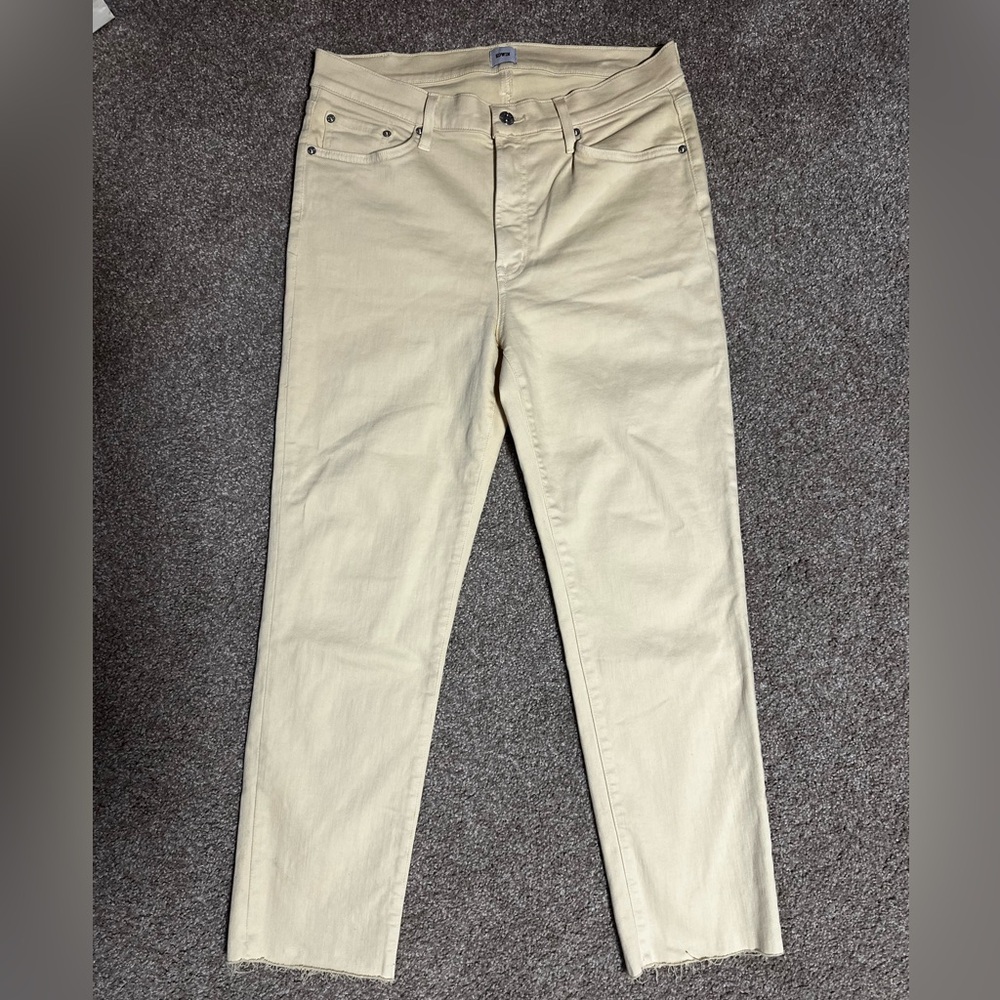 Edwin Light Yellow Denim Pants